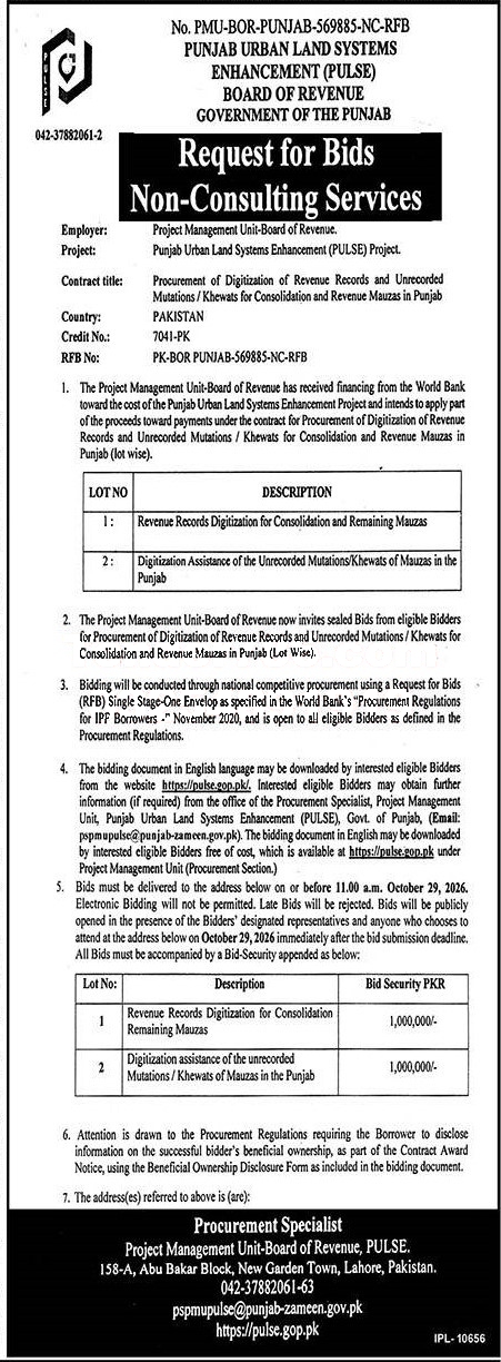 Tender Document