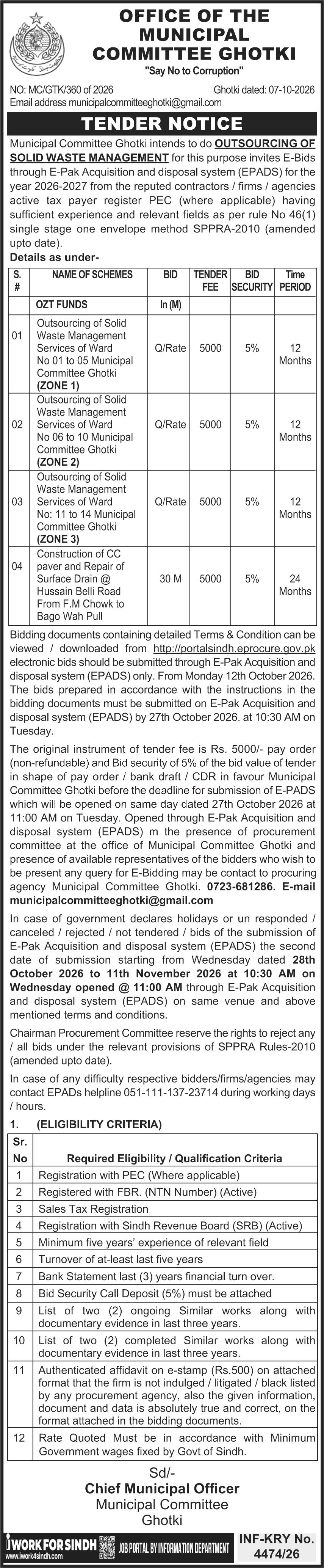 Tender Document