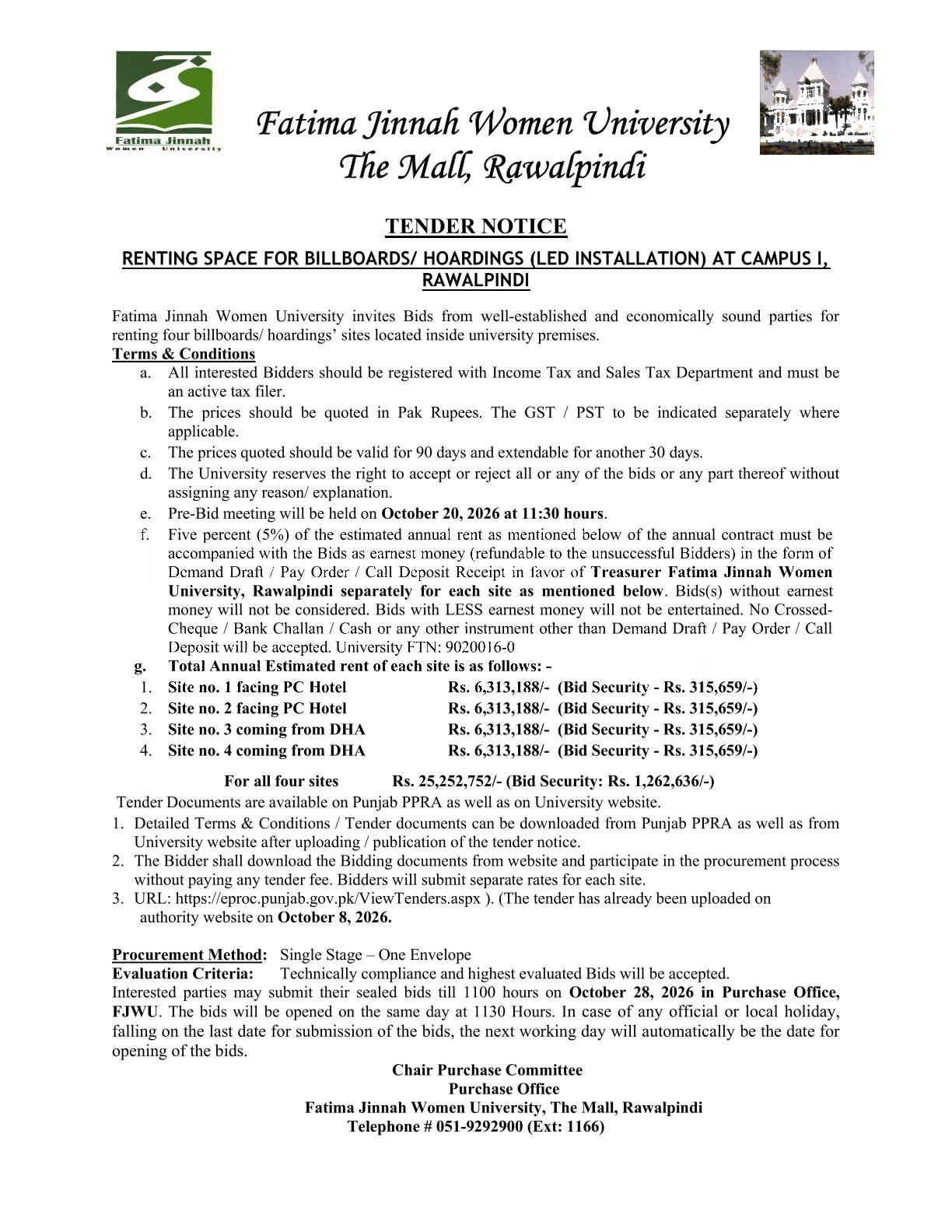 Tender Document
