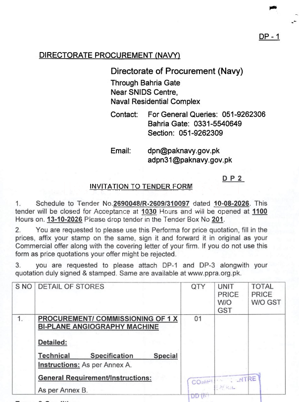Tender Document