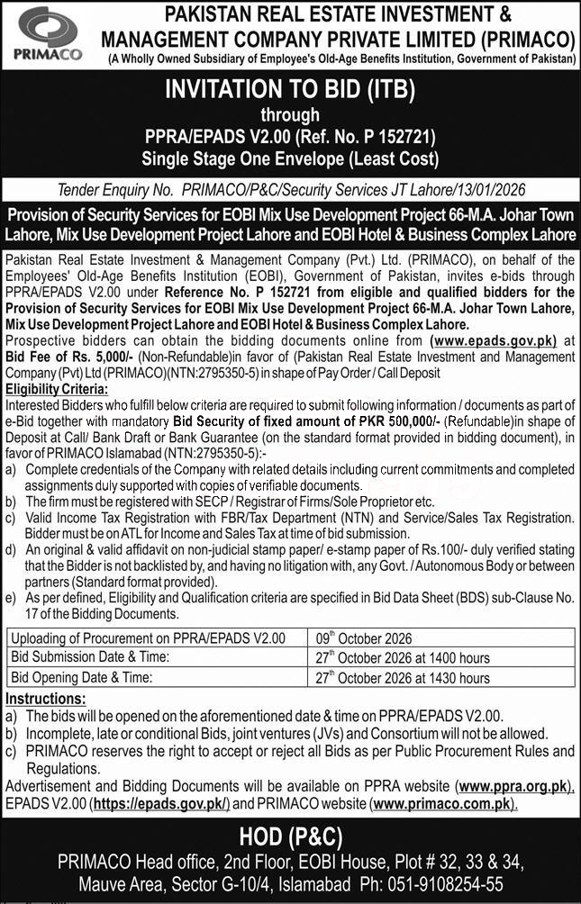 Tender Document
