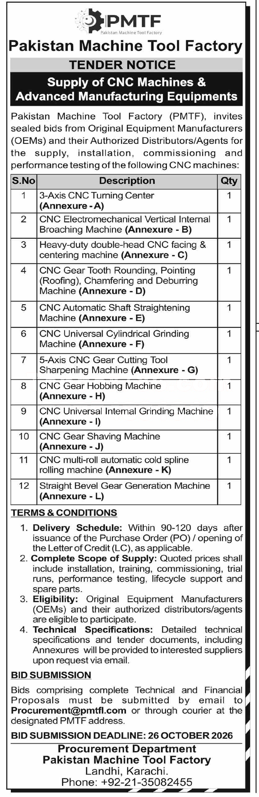 Tender Document