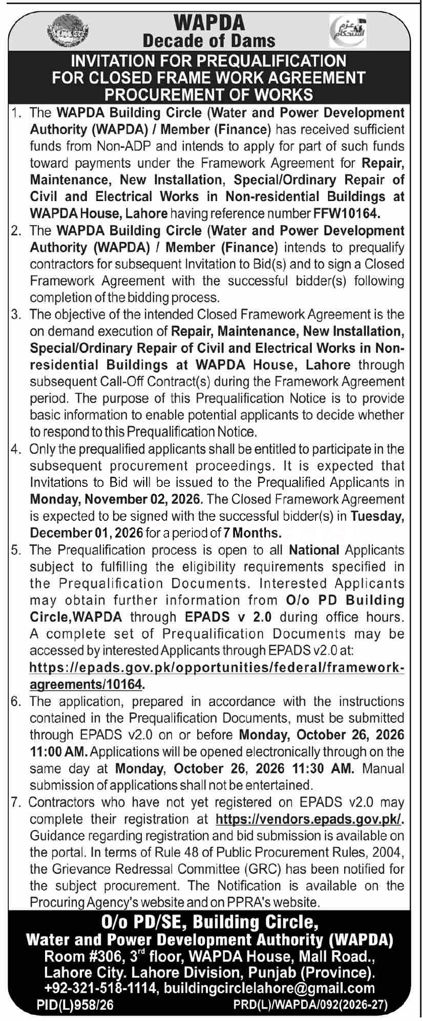 Tender Document