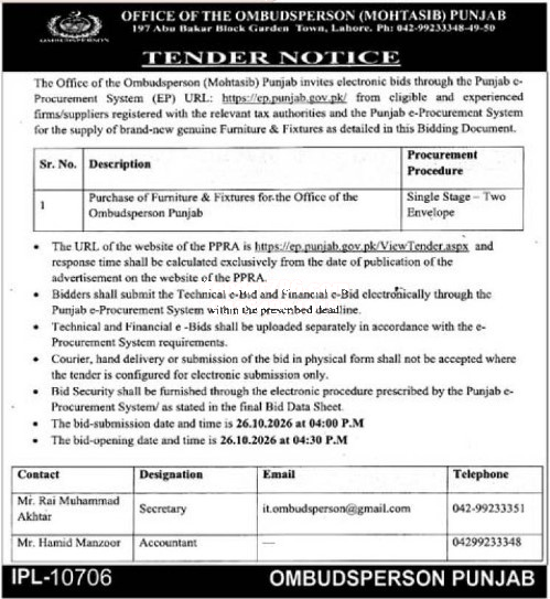 Tender Document