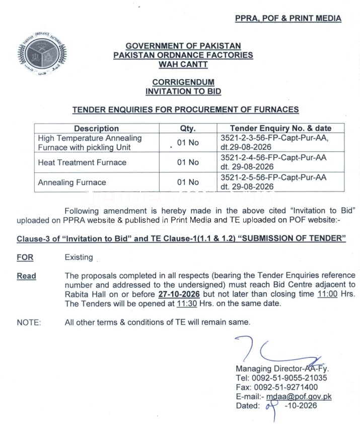 Tender Document