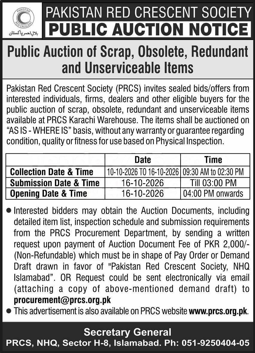 Tender Document