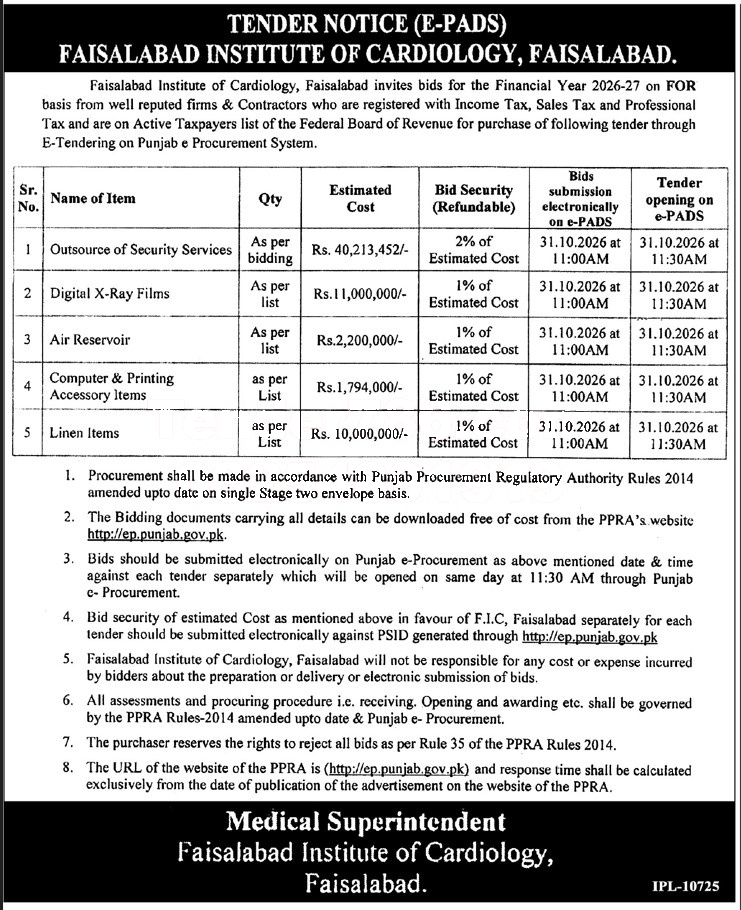 Tender Document