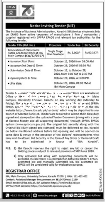 Tender Document
