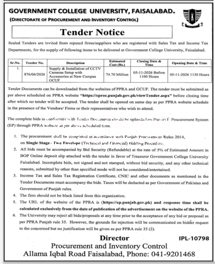 Tender Document