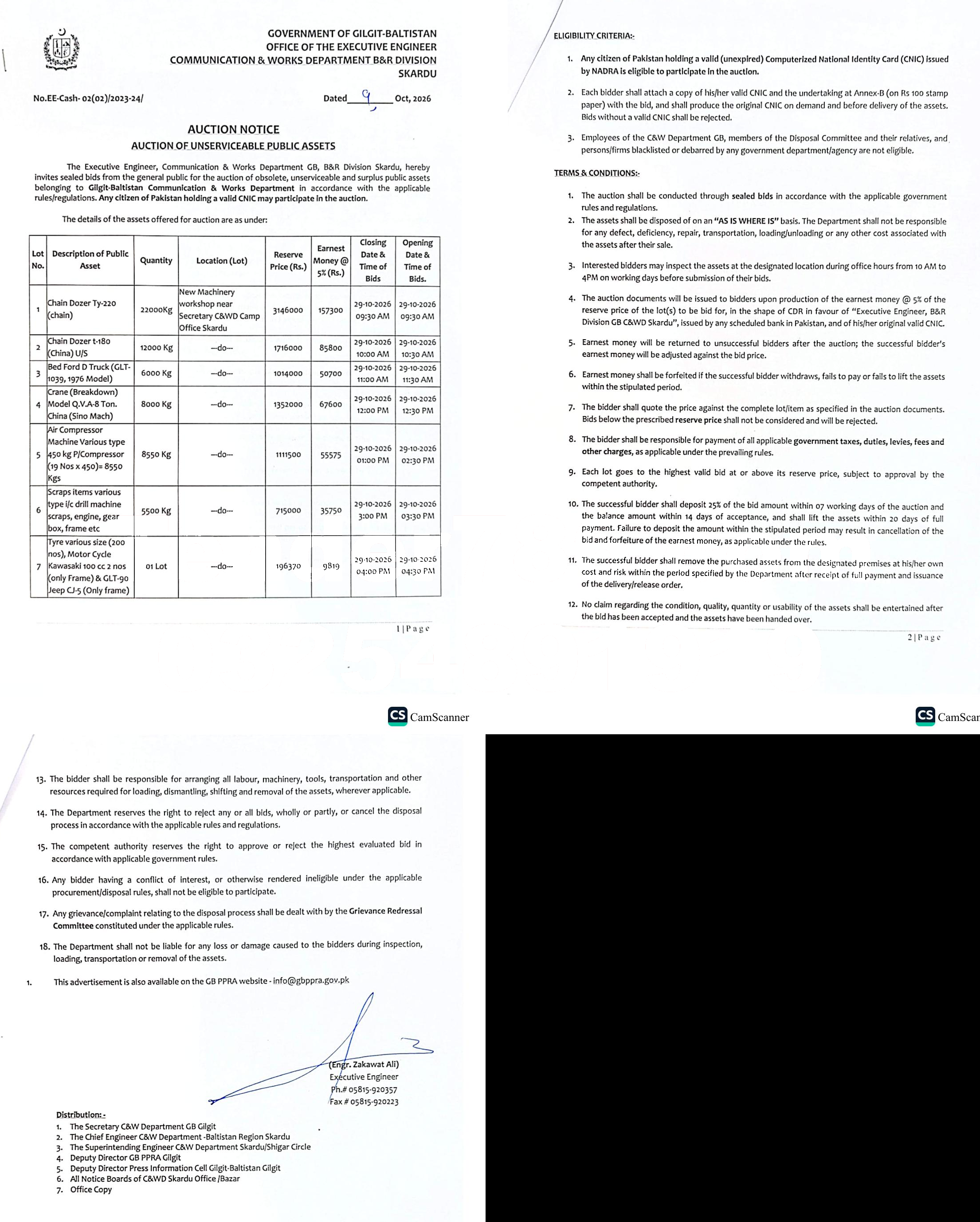 Tender Document