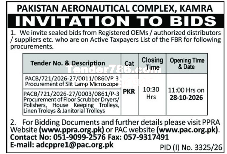 Tender Document