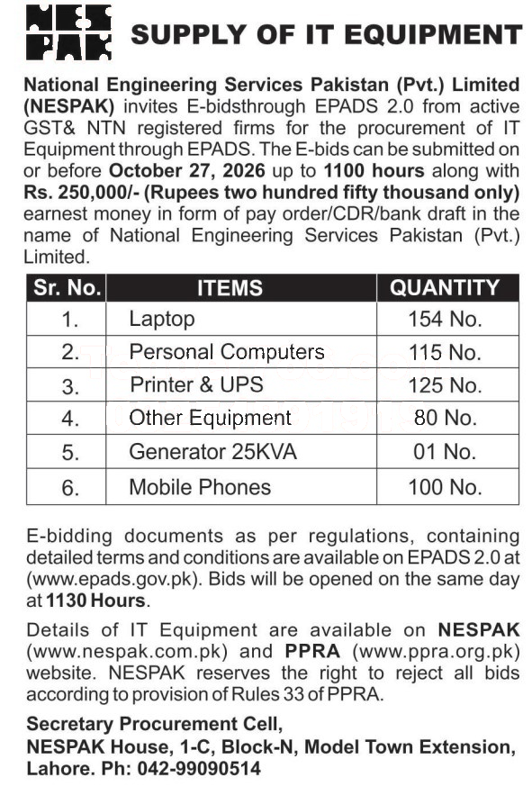 Tender Document