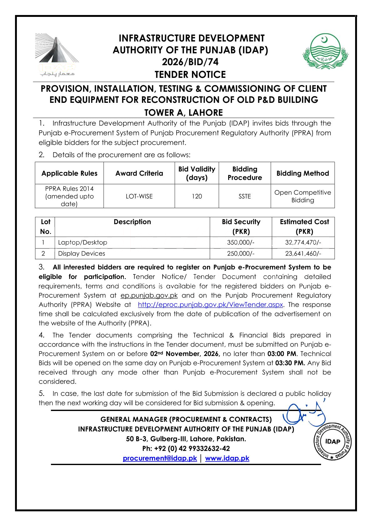Tender Document