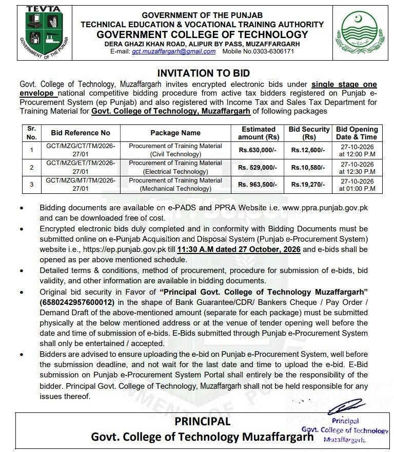 Tender Document