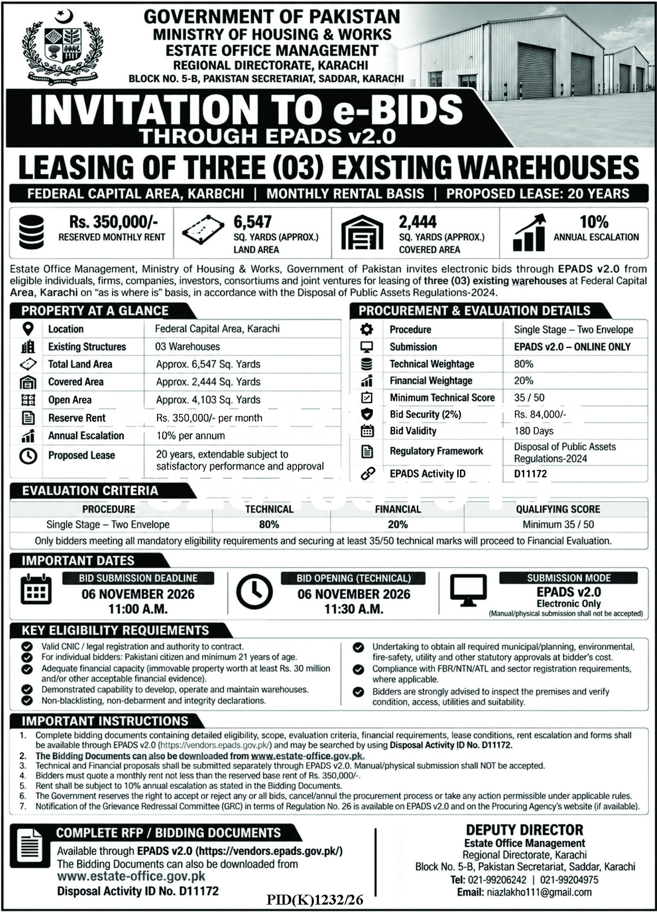Tender Document