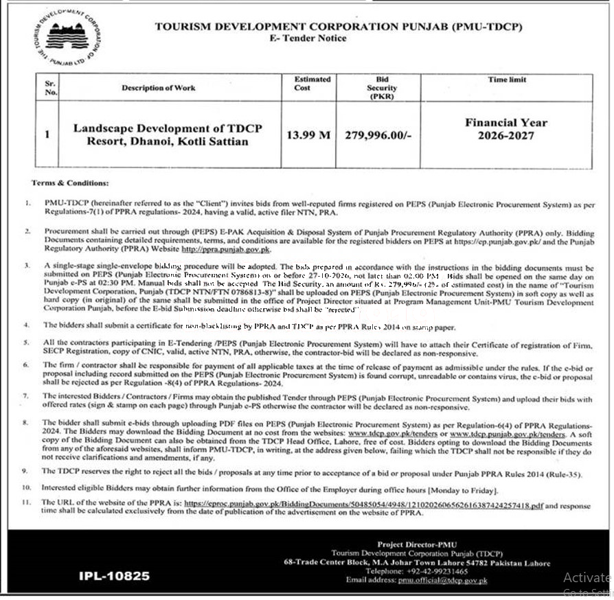 Tender Document