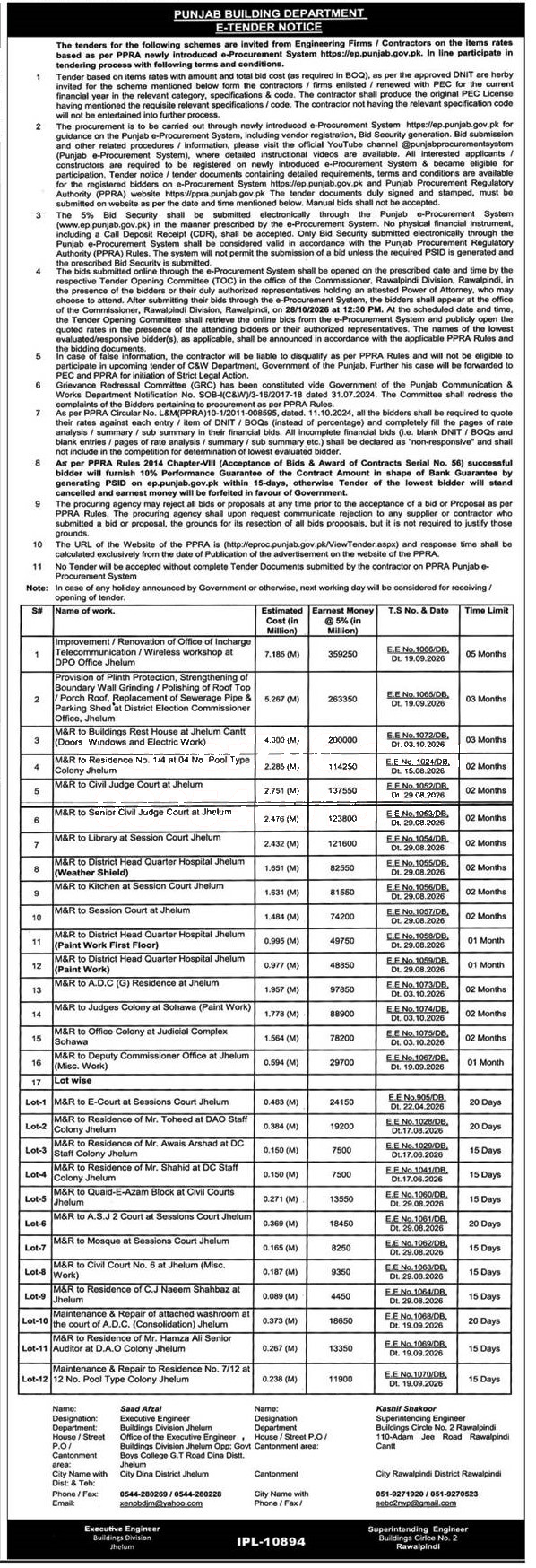 Tender Document