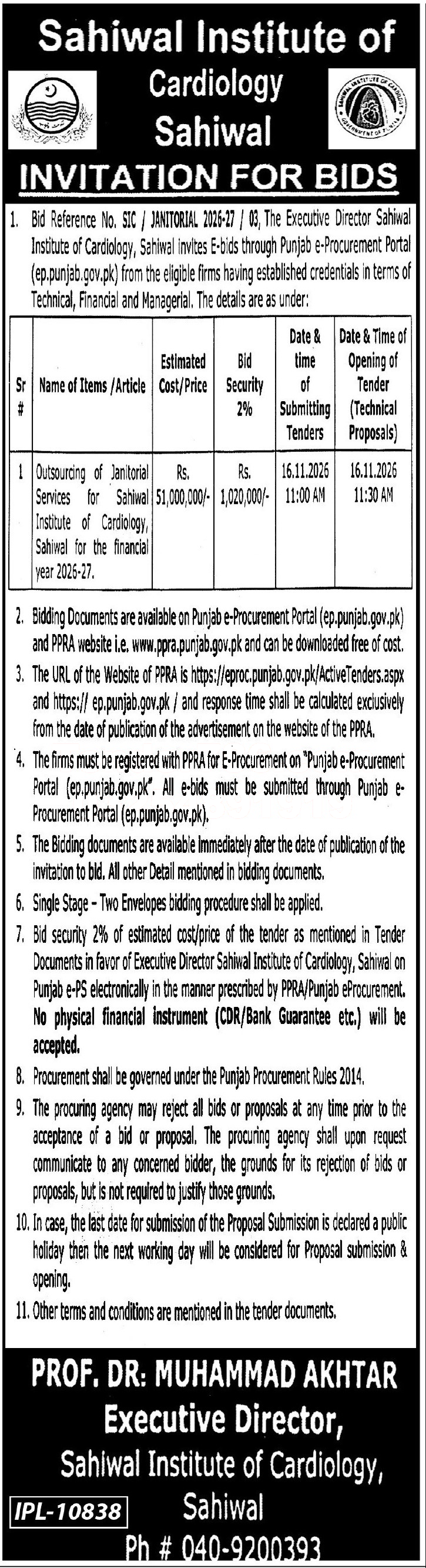 Tender Document