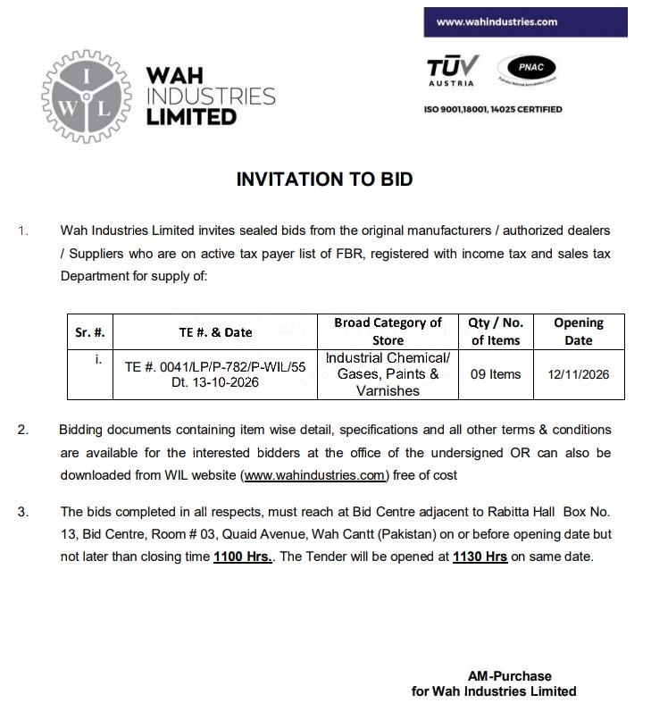 Tender Document