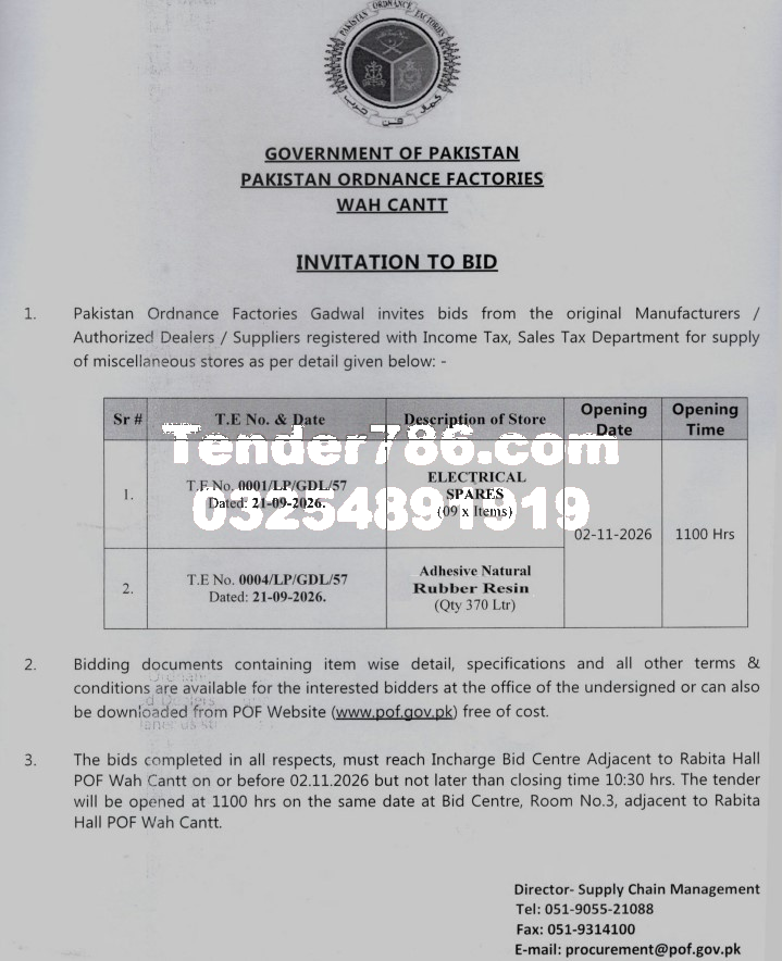 Tender Document