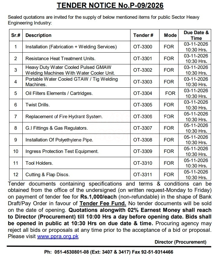 Tender Document