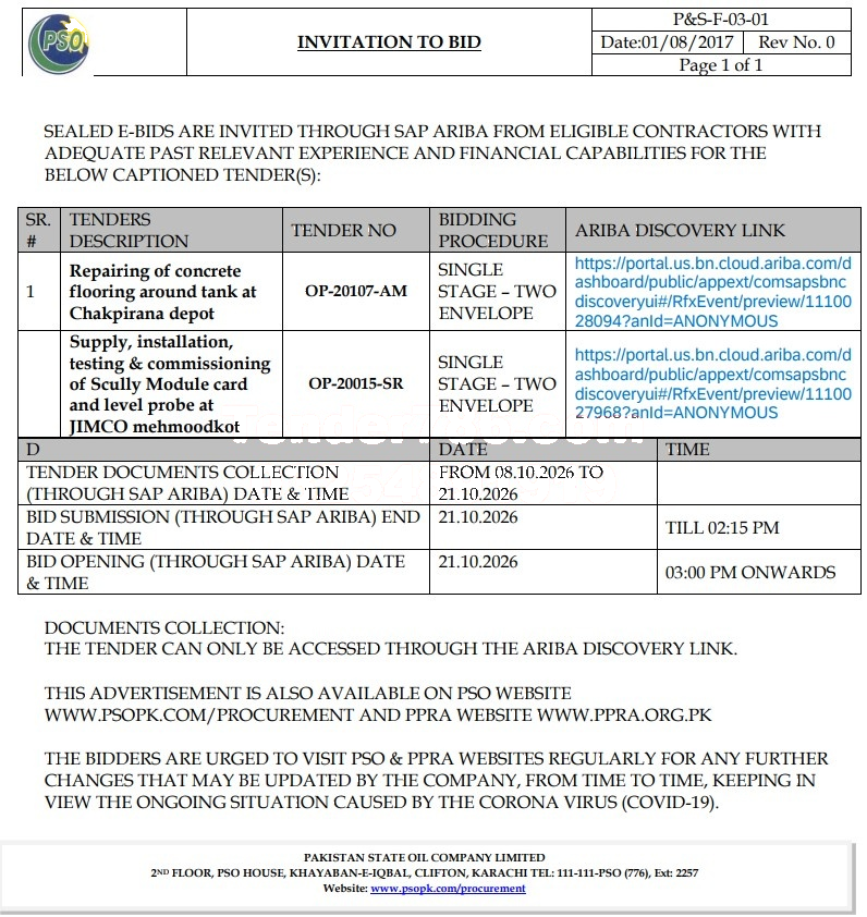 Tender Document