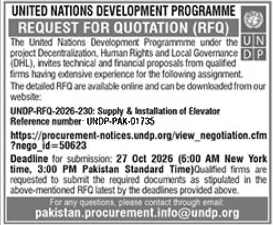 Tender Document