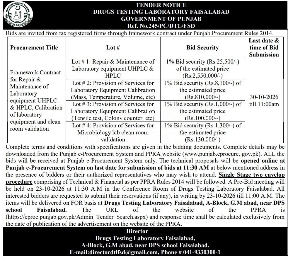 Tender Document