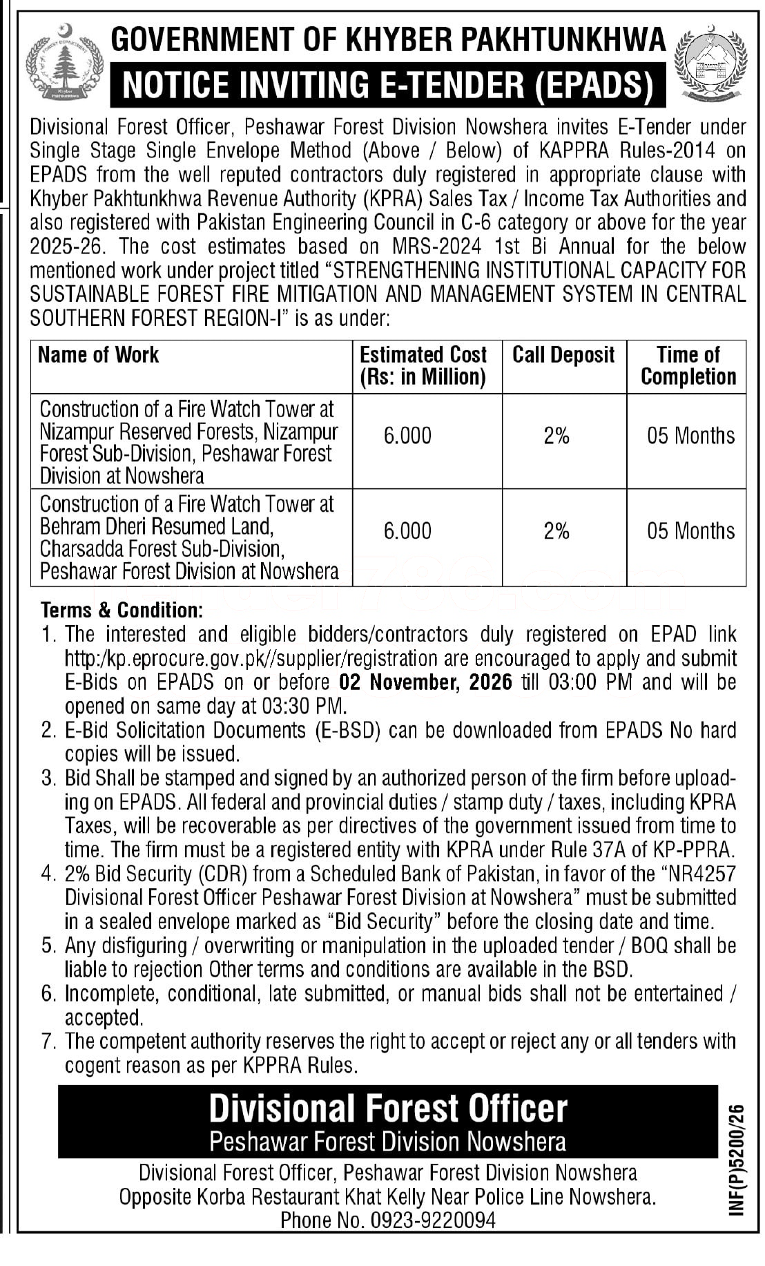 Tender Document