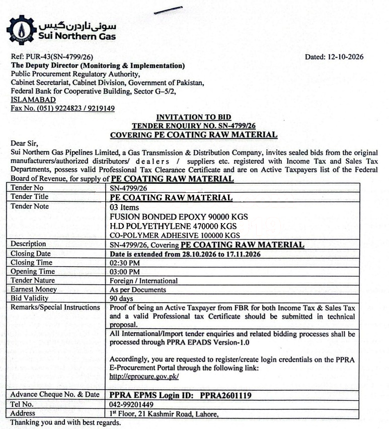Tender Document