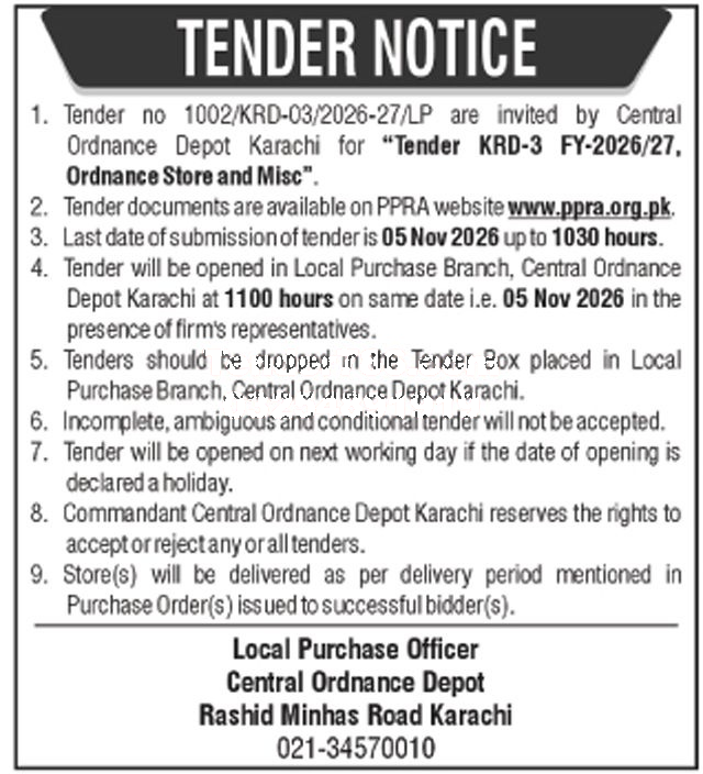 Tender Document