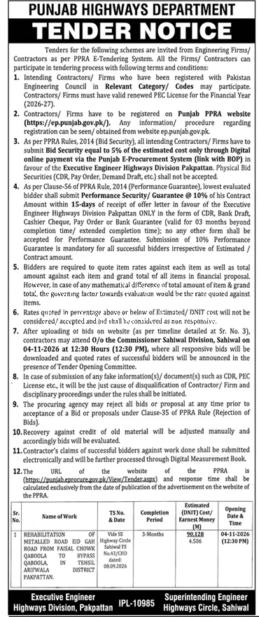 Tender Document
