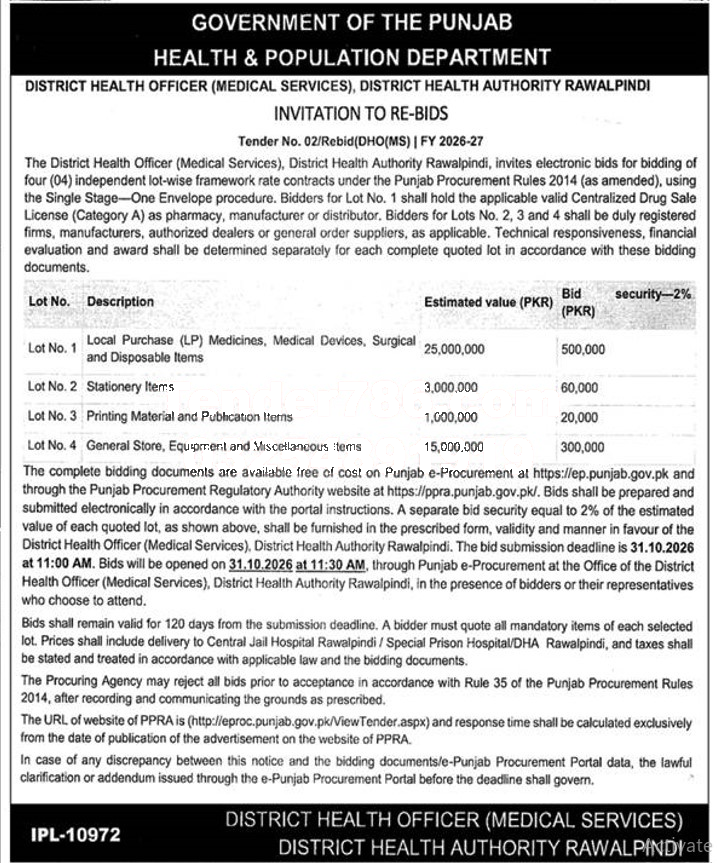 Tender Document