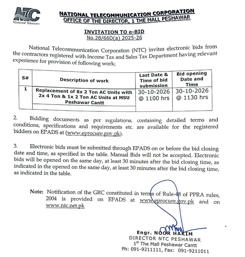 Tender Document