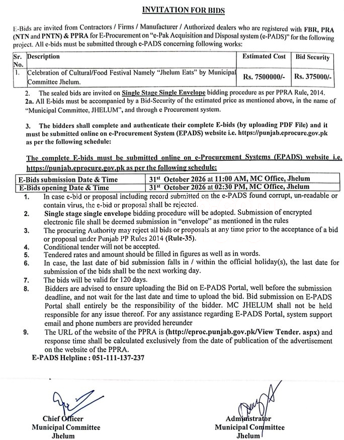 Tender Document