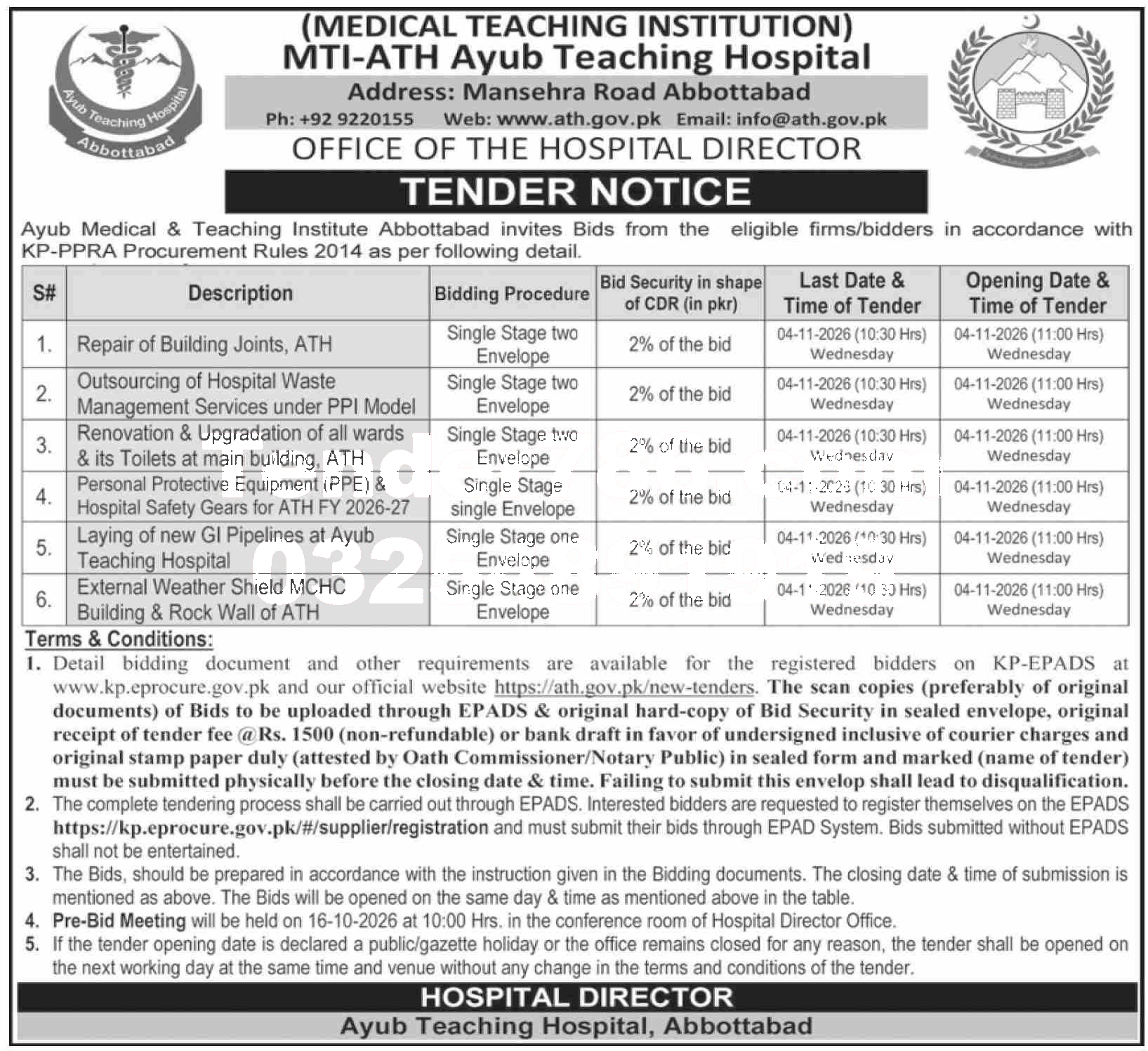 Tender Document