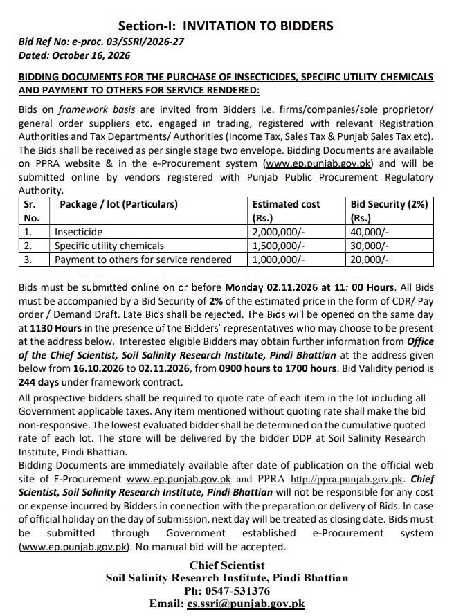 Tender Document