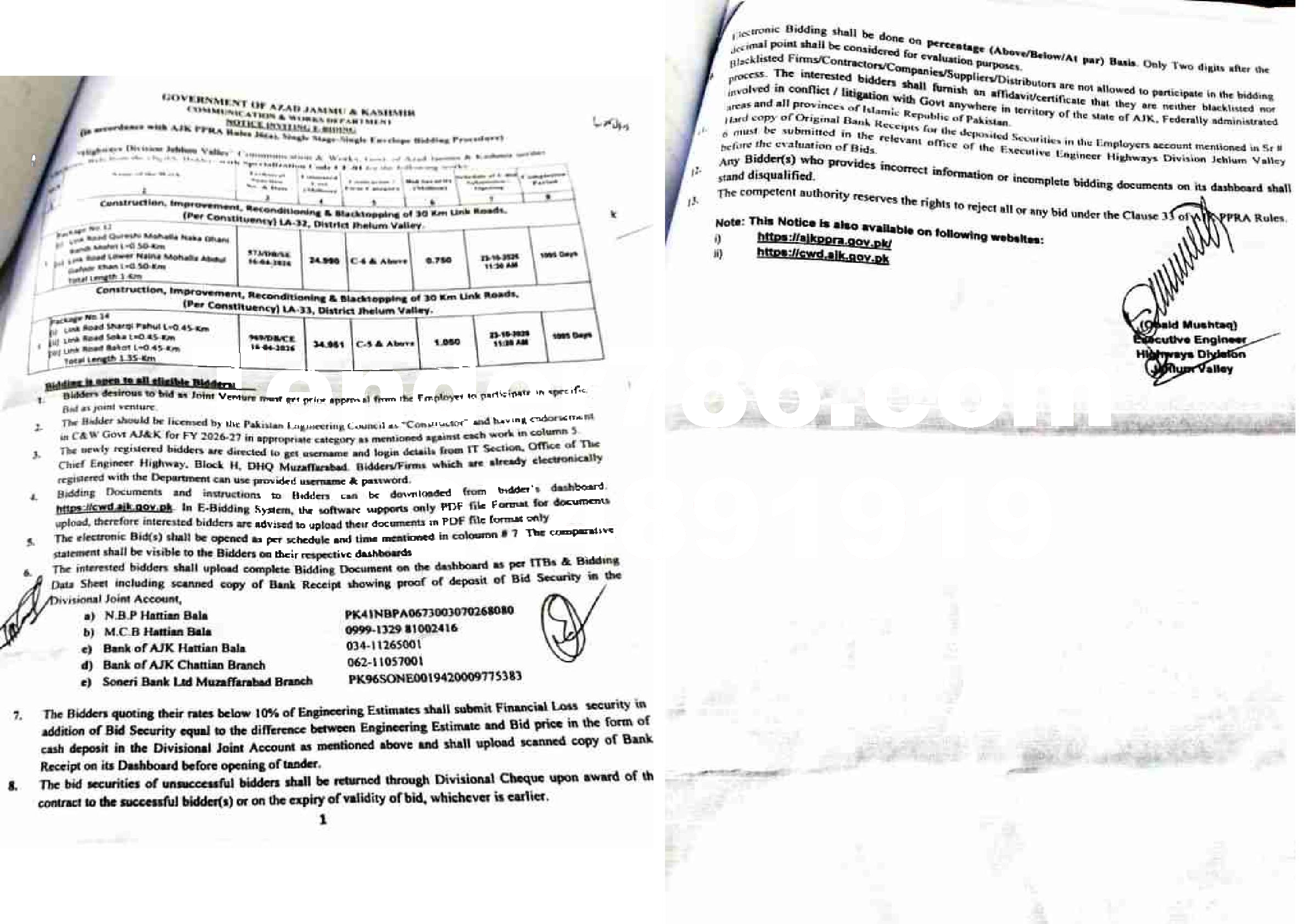 Tender Document