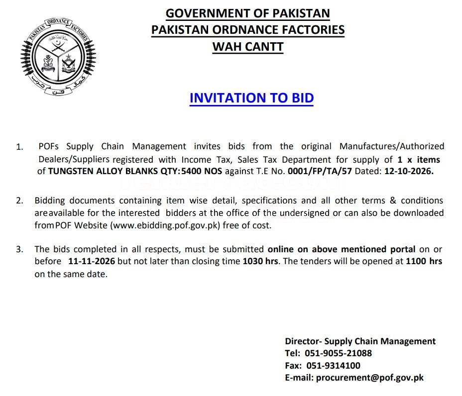 Tender Document