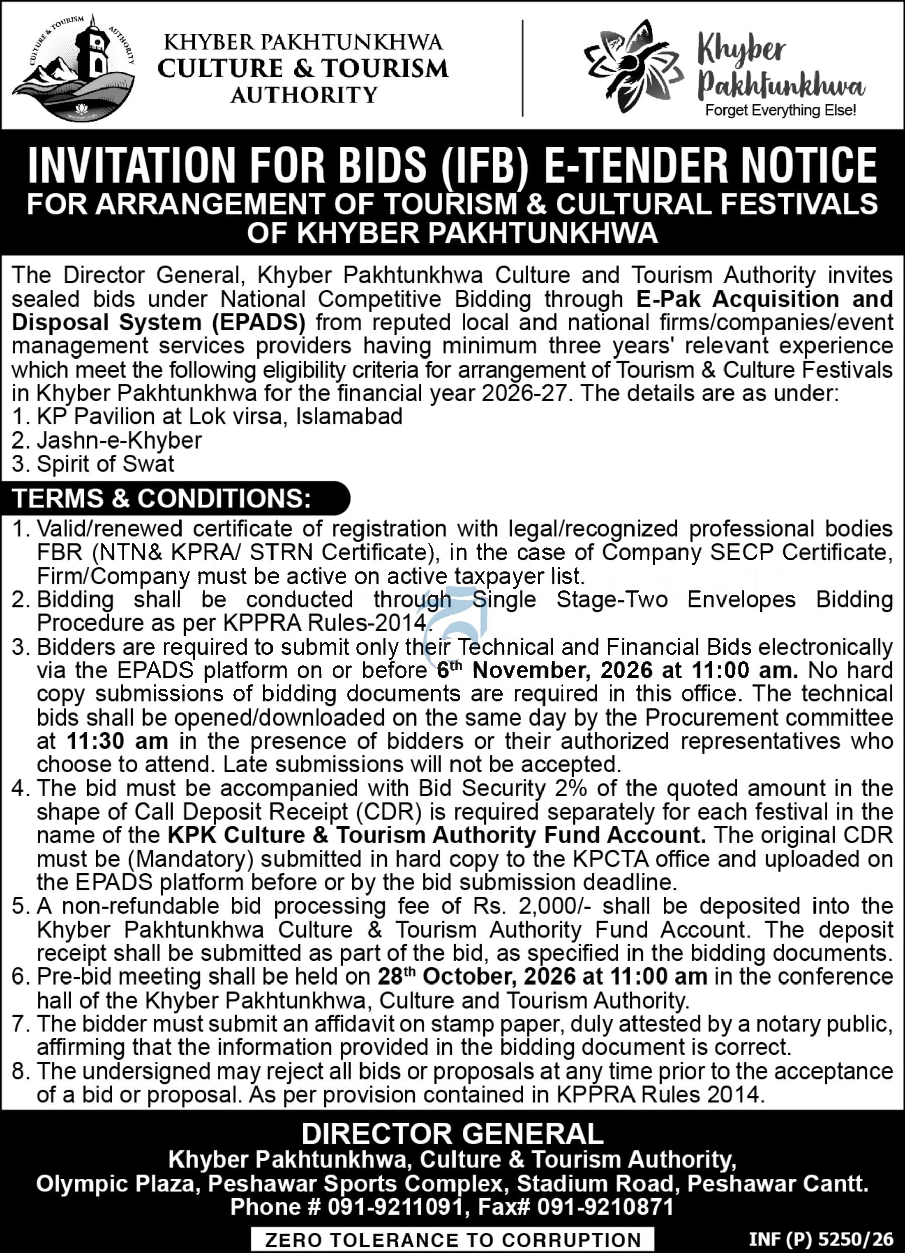 Tender Document