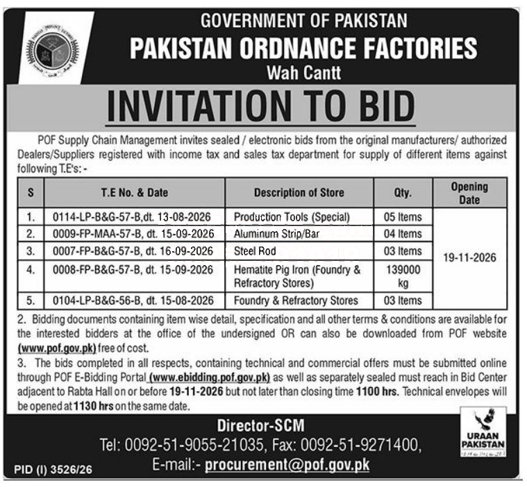 Tender Document