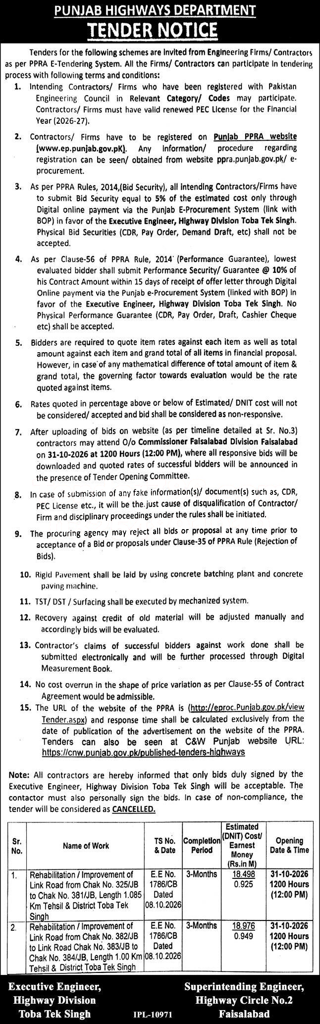 Tender Document
