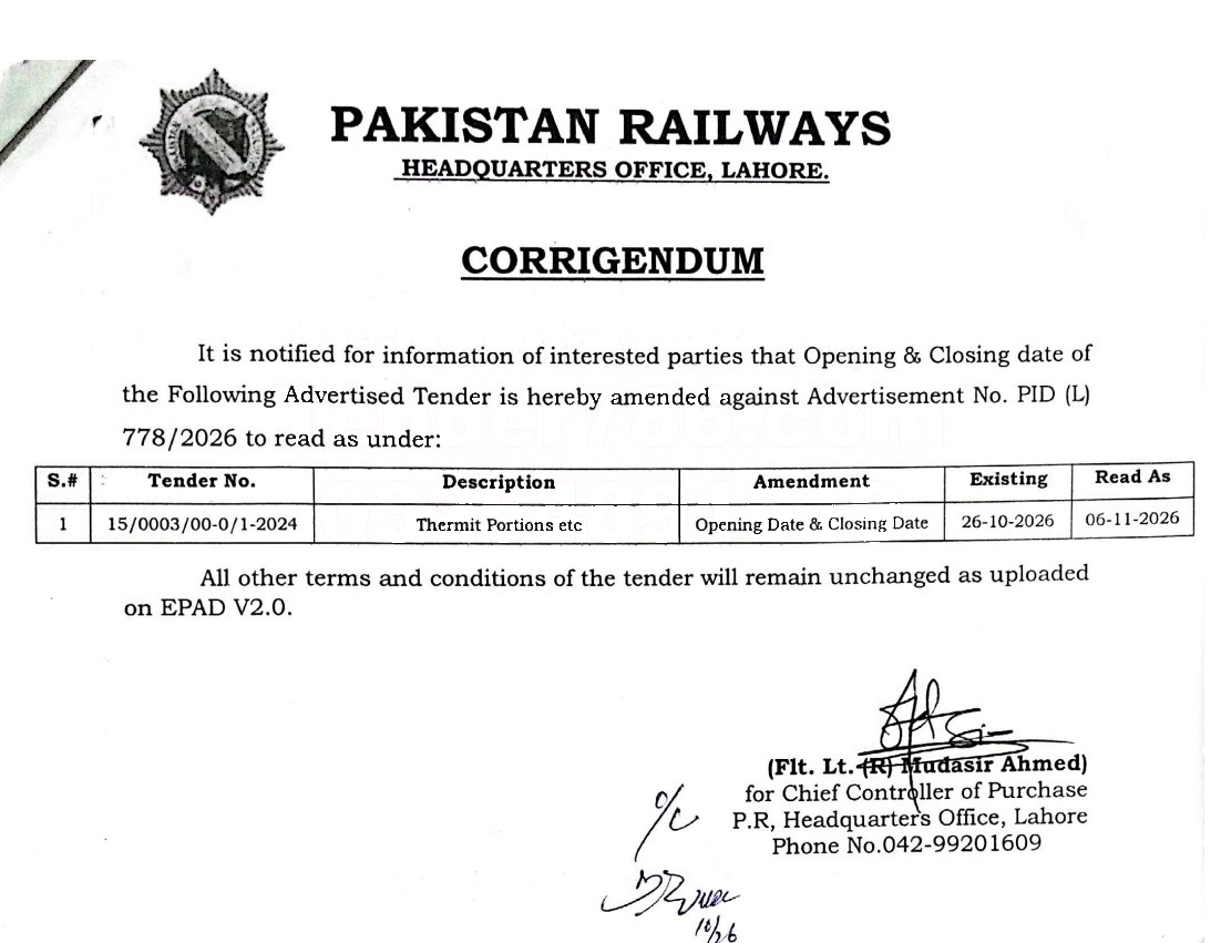 Tender Document
