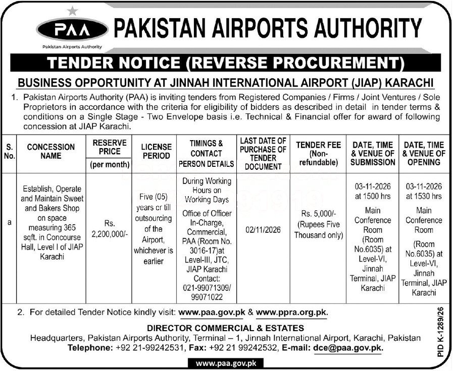 Tender Document