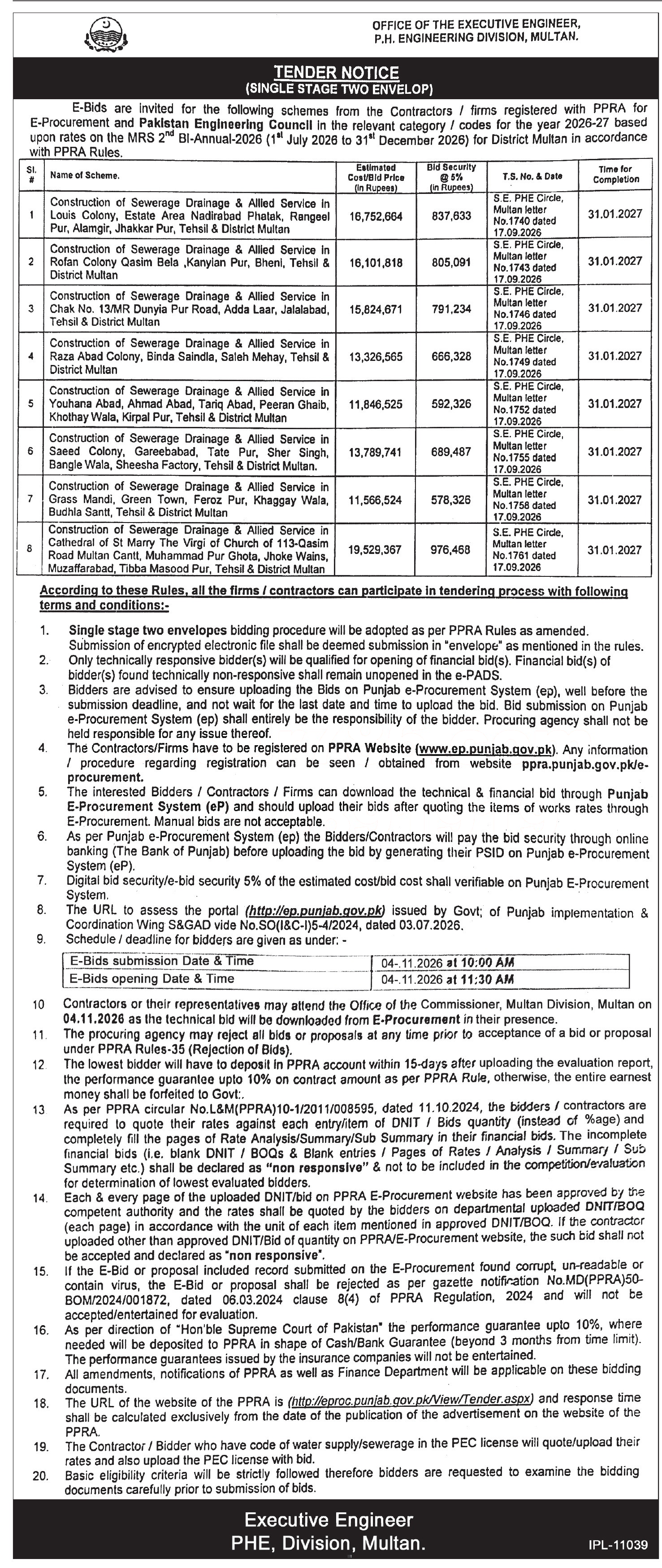 Tender Document