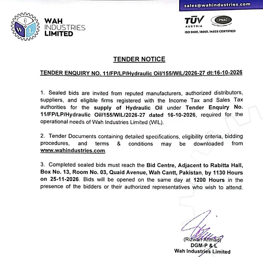 Tender Document