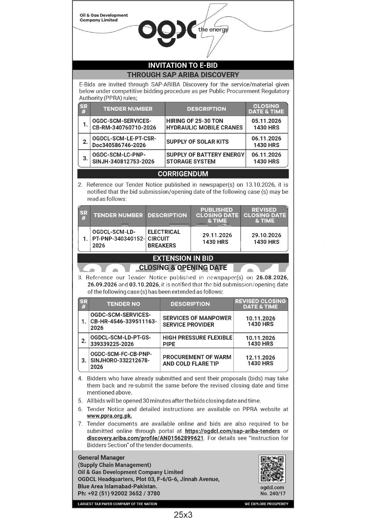 Tender Document