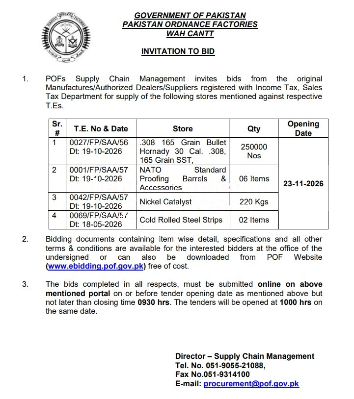 Tender Document