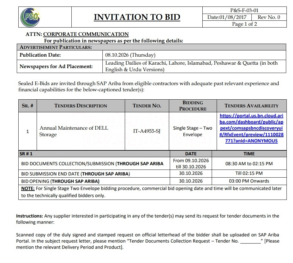Tender Document