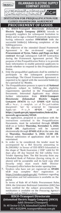 Tender Document